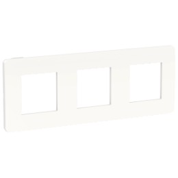 NU280618 Рамка Unica Studio Color Белый 3-постовая Schneider Electric