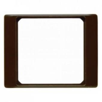 11080101 Переходная рамка для центральной панели 50 x 50 мм цвет: коричневый, с блеском Arsys Berker