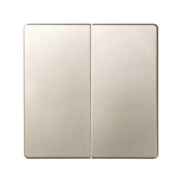 82026-34 Клавиши (2 шт) для двухклавишного выключателя (проходной + кнопочный), S82, S82N, шампань Simon