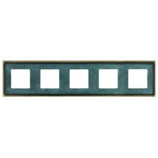 FD01215VO Рамка Toledo Oxyde Green 5-постовая Fede FD01215VO Рамка Toledo Oxyde Green 5-постовая Fede