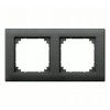 MTN486214 Рамка M-Plan Антрацит 2-постовая Merten