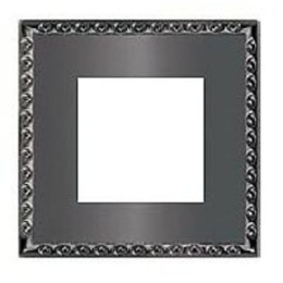 FD01211GR Рамка Toledo Графит 1-постовая Fede