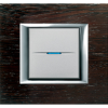 HA4802LWE Рамка Axolute Квадрат Венге 2-модульная Bticino