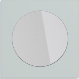 10112209 Рамка R.3 Полярная белизна, стекло 1-постовая Berker