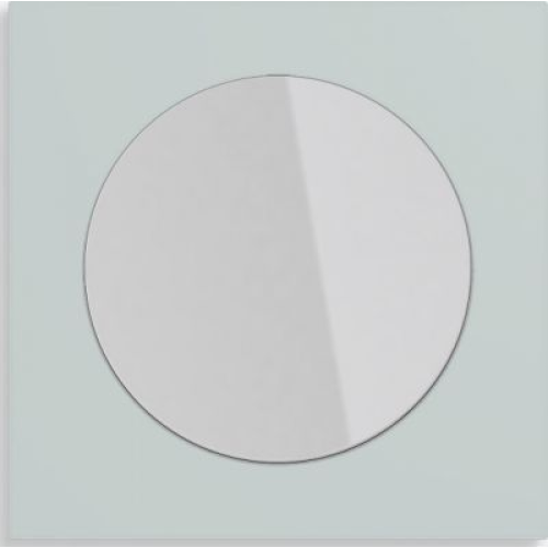 10112209 Рамка R.3 Полярная белизна, стекло 1-постовая Berker