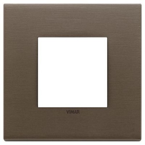 22642.12 Рамка Eikon EXE Темная бронза 2-модульная Vimar