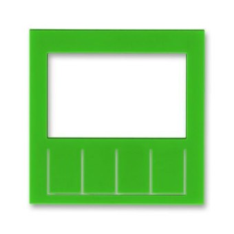 Сменная панель ABB Levit на накладку терморегулятора / таймера зелёный ND3292H-A11 67 2CHH910011A8067