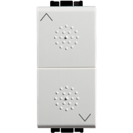 N4037 Кнопка 10А, двойная с блокировкой, 1P-NО + 1P-NО Bticino