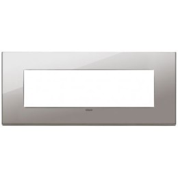 22657.83 Рамка Eikon EXE Черный хром 7-модульная Vimar