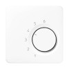 CDTR236PLWW CD 500/CD plus Белый Накладка термостата комнатного(мех TR236U,TR246U)  Jung