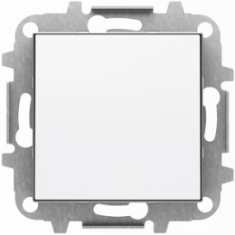 8500 BL Заглушка с суппортом белый , ABB