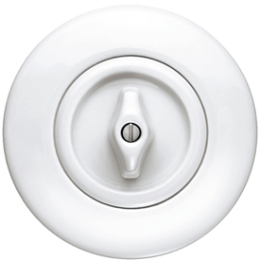 138169 Рамка Serie 1930 Полярная белизна с блеском 1-постовая Berker