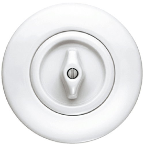 138169 Рамка Serie 1930 Полярная белизна с блеском 1-постовая Berker