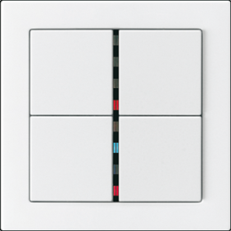 FD981WW Рамка FD Design Белый 1-постовая Jung