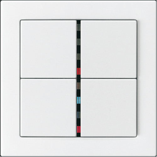 FD981WW Рамка FD Design Белый 1-постовая Jung