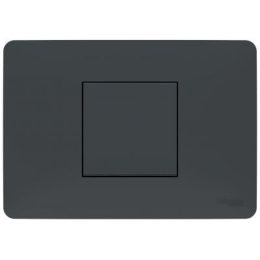 NU210154 Рамка Unica Modular Антрацит 1-постовая Schneider Electric