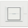 HA4802HD Рамка Axolute Квадрат Белый 2-модульная Bticino