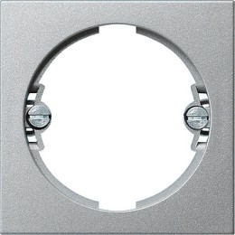 066026 Накладка для светового сигнала для плоской накладки Алюминий Gira