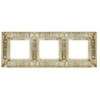 FD01413BD Рамка Provence White Decape 3-постовая Fede