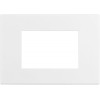 HW4803AW Рамка Axolute Air Белый матовый 3-модульная Bticino
