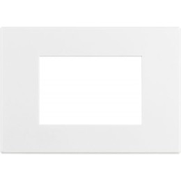 HW4803AW Рамка Axolute Air Белый матовый 3-модульная Bticino