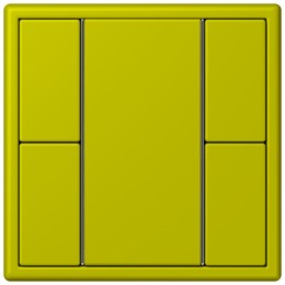 LC502TSA4320F Les Couleurs® Le Corbusier KNX кнопочный модуль F 50 с двумя парами кнопок vert olive vif Jung