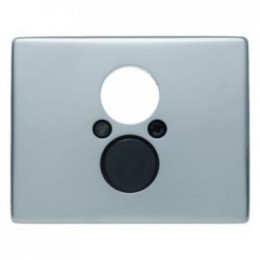 11840004 Центральная панель для розетки к громкоговорителю цвет: нержавеющая сталь Arsys Berker