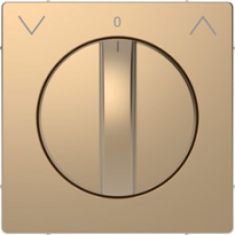 MTN3875-6051 D-life центральн. накладка для поворот. мех-ма рольставней, шампань Merten