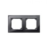 MTN404203 Рамка M-Elegance Черный оникс 2-постовая Merten