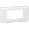 078814 Рамка Mosaic Белый 4-модульная Legrand