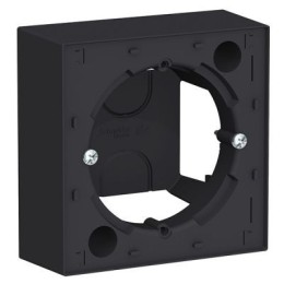 ATN001000 Atlasdesign Коробка для наружного монтажа, Карбон Schneider Electric