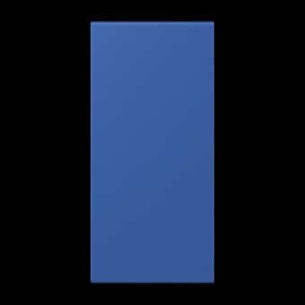 LC50NA4320K Les Couleurs® Le Corbusier Накладка для кнопочного модуля F 50 в цвете кнопок bleu outremer 59 Jung