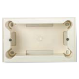 N2994 BL Цоколь для открытой установки на 4 модуля, без рамки, серия Zenit, цвет альпийский белый, ABB