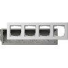 2884201 Монтажная коробка Е22 четырехместная с рамкой Gira E22