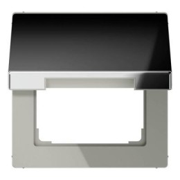 GCR2990KL Крышка откидная для штепсельных розеток с платой 50×50 мм, хром