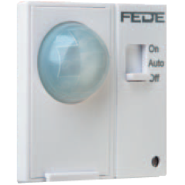 FD28604 Выключатель с ИК-датчиком, цвет Белый FEDE