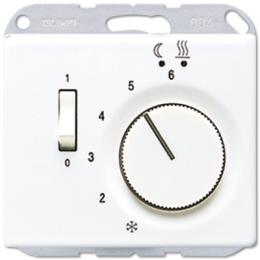 FTRSL231WW SL 500 Белый  Регулятор теплого пола, 10(4)А Jung
