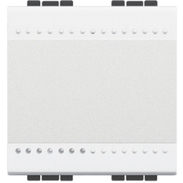N4004M2N LivingLight Переключатель промежуточный с механическими клеммами, размер 2 модуля Bticino