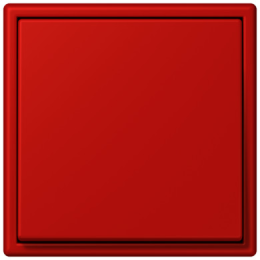 LC98132090 Рамка Les Couleurs Le Corbusier Красный 1-постовая Jung