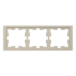 MTN4030-6533 Рамка D-Life Сахара 3-постовая Merten