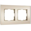 Рамка на 2 поста Senso (шампань, стекло soft-touch) Werkel W0023111 a064577