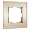 Рамка на 1 пост Senso (шампань, стекло soft-touch) Werkel W0013111 a064576